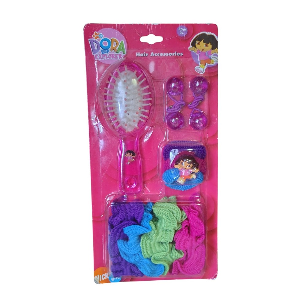 2005 Y2K Dora the Explorer vintage hair accessories set